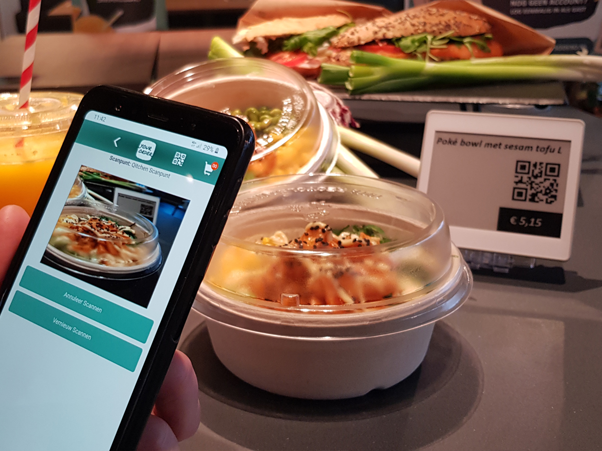 Ontbijt, lunch of diner bestellen via een app