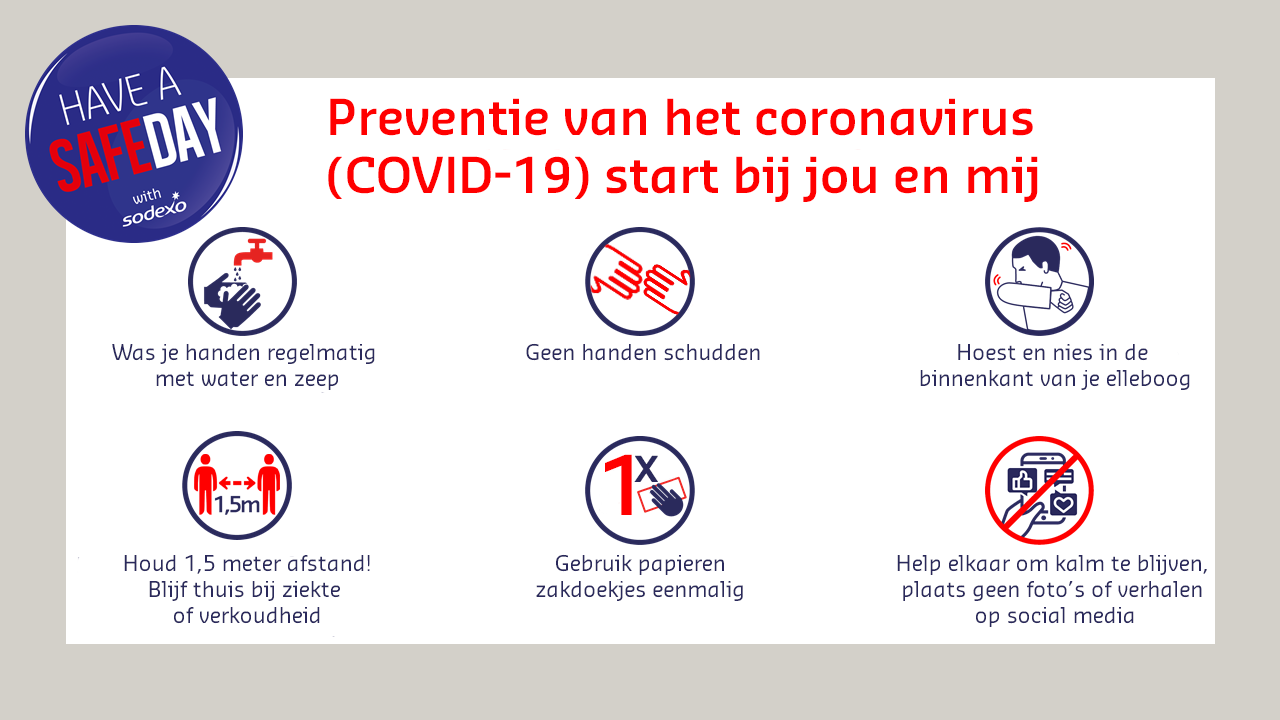 COVID-19 prevention infographic